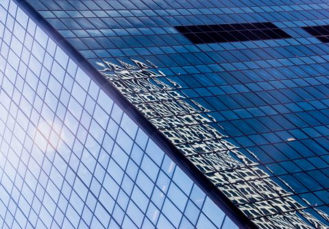 Reflections, downtown Chicago