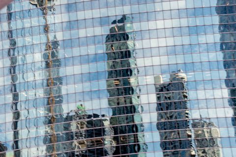 Reflections from Chicago River, Chicago