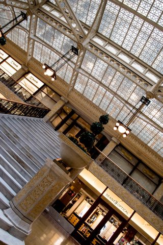 The Rookery Light Court by F L Wright (1905)