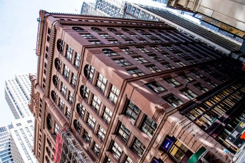 The Rookery skyscraper from 1888, Chicago