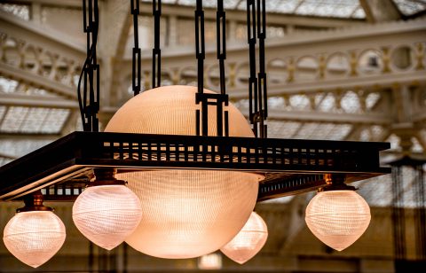 The Rookery Light Court by F L Wright (1905)