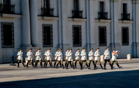 Palacio de la Moneda, Santiago, Chile