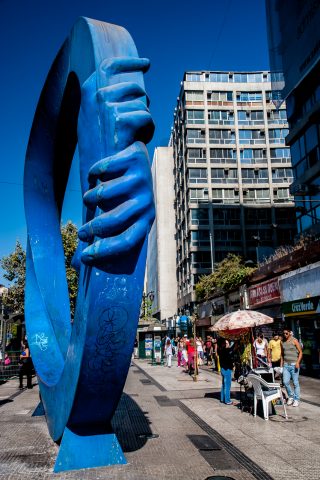 Street art, Santiago, Chile