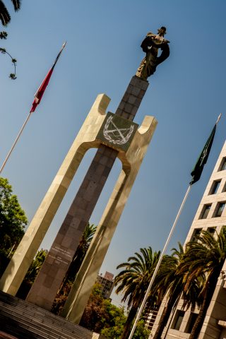 Monument to Martyr Carabineros, Santiago, Chile