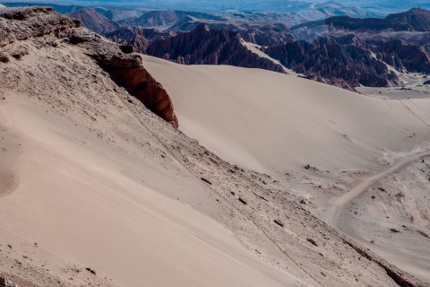 Dunes near San Pedro de Atacama, Chile