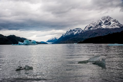 Icebergs, Glacier Grey & Lago Grey, Torres del Paine National Pa