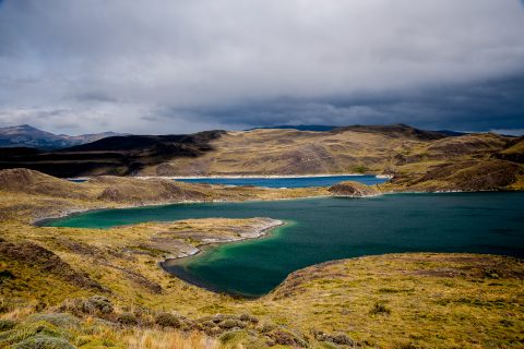 Lago Sarmiento de Gamboa, Torres del Paine National Park, Chile
