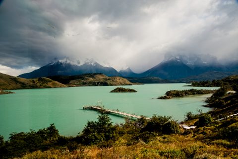 Lago Pehoe, Torres del Paine National Park, Chile