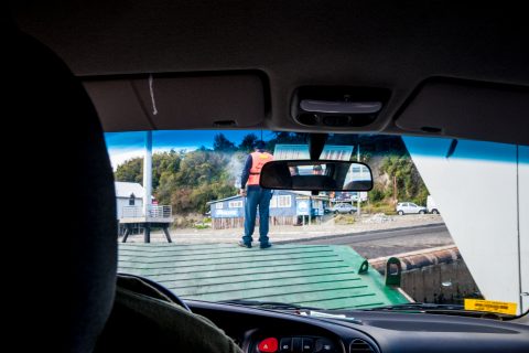 Ferry from Pargua to Chiloe, Chile