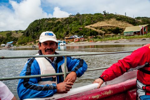 Pinguinera Punihuil visit boat, Chiloe, Chhile