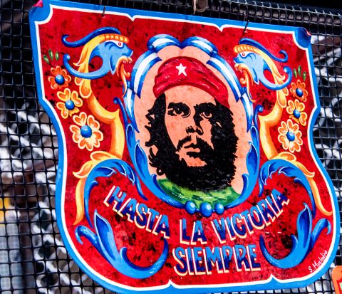 Che Guavara sign, Buenos Aires, Argentina