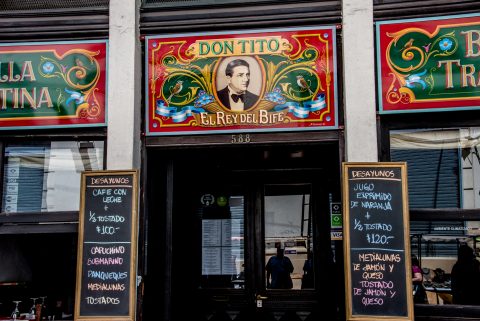 San Telmo area bar, Buenos Aires, Argentina
