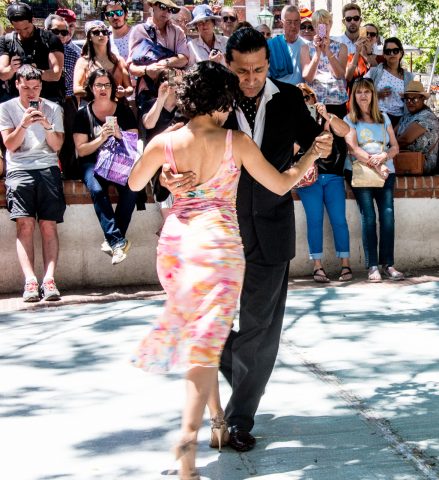 Tango on Sunday, Plaza Dorrego, Buenos Aires, Argentina
