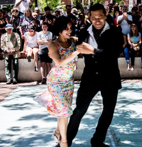 Tango on Sunday, Plaza Dorrego, Buenos Aires, Argentina