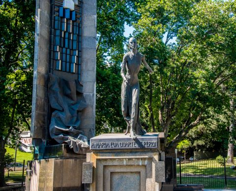 Evita monument, Buenos Aires, Argentina