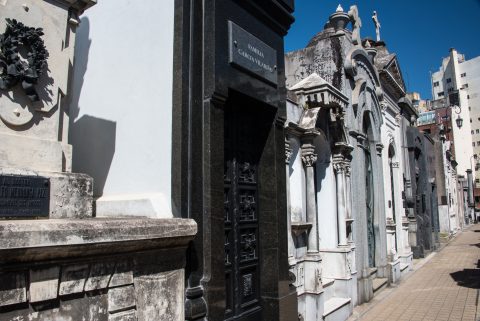 Tombs  Cementerio de la Recoleta, Buenos Aires, Argentina