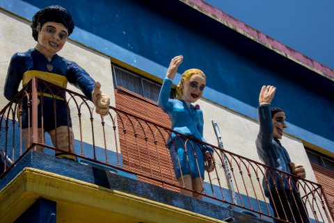 El Caminito, La Boca, Buenos Aires, Argentina