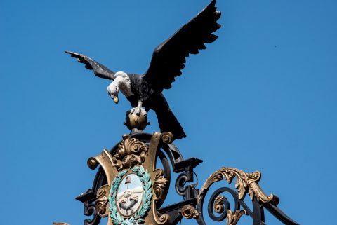 Parque San Martin gate, Mendoza, Argentina