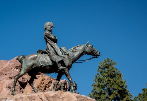 Cerro de la Gloira monument, Mendoza, Argentina