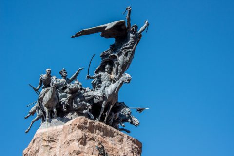 Cerro de la Gloira monument, Mendoza, Argentina