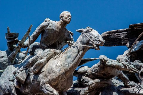 Cerro de la Gloira monument, Mendoza, Argentina
