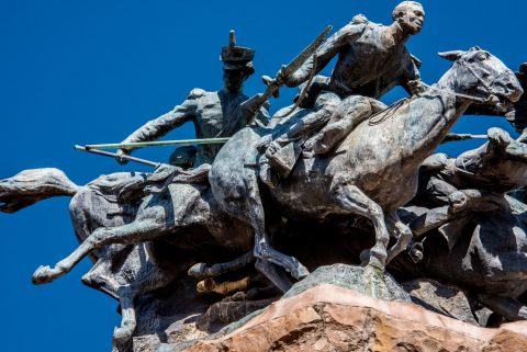 Cerro de la Gloira monument, Mendoza, Argentina