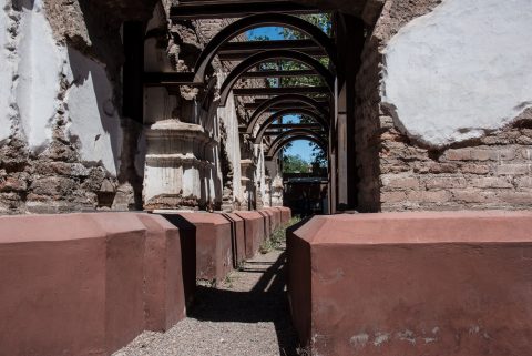 Templo do San Francisco ruins, Mendoza, Argentina