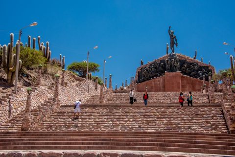 Heroes of the Independence movement, Humahuaca, Argentina