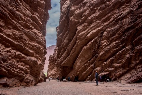 Ampitheatre, (looking out) Quebrada de las Conches, Argentina