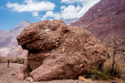 El Sapo (the Toad), Quebrada de las Conchas, Argentina