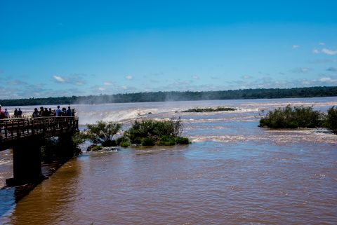 Garganta del Diablo catwalk, Iguazu Falls, Argentina