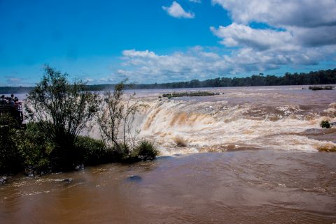 Garganta del Diablo  from catwalk, Iguazu Falls, Argentina