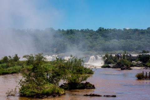 Garganta del Diablo  from catwalk, Iguazu Falls, Argentina