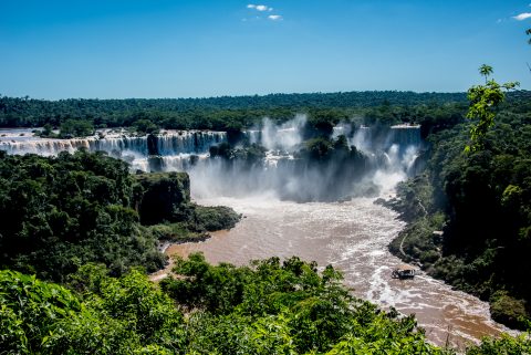 Iguazu Falls from Brazil