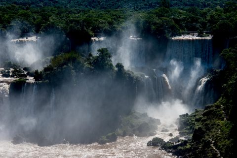 Iguazu Falls from Brazil
