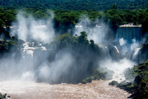 Iguazu Falls from Brazil
