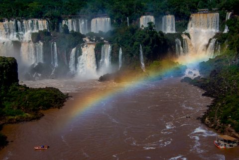 Iguazu Falls from Brazil