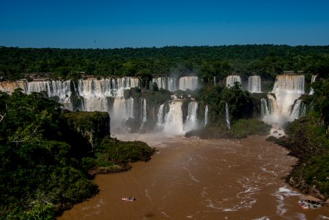 Iguazu Falls from Brazil