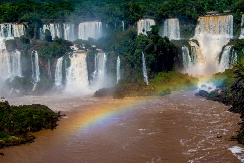 Iguazu Falls from Brazil