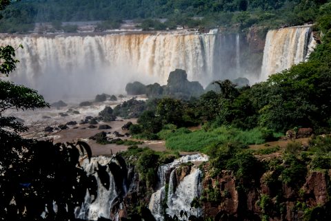 Iguazu Falls from Brazil