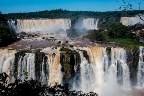 Iguazu Falls from Brazil