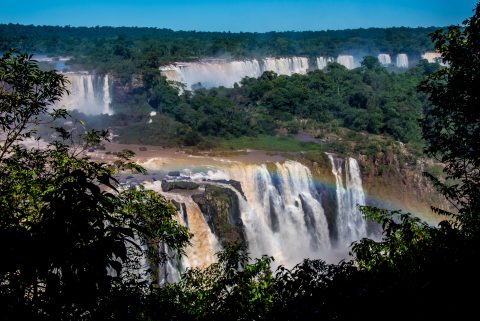 Iguazu Falls from Brazil