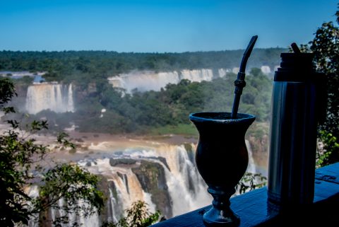 Mata cup, Iguazu Falls from Brazil