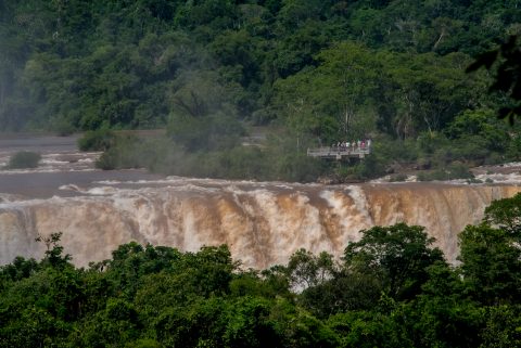 Iguazu Falls from Brazil
