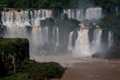 Iguazu Falls from Brazil
