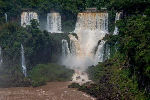 Iguazu Falls from Brazil