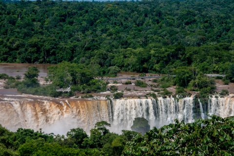 Iguazu Falls from Brazil