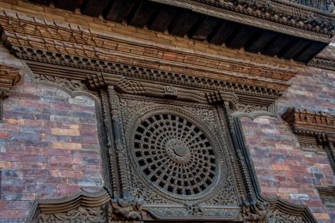 Bhaktapur sign, Nepal
