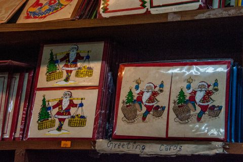 Christmas cards, Bhaktapur, Nepal