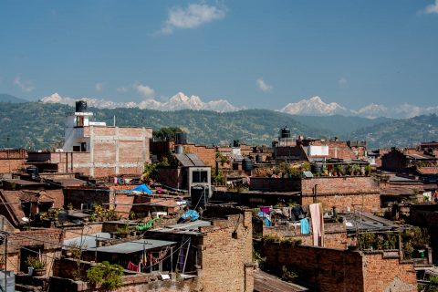 Bhaktapur roof tops, Nepal